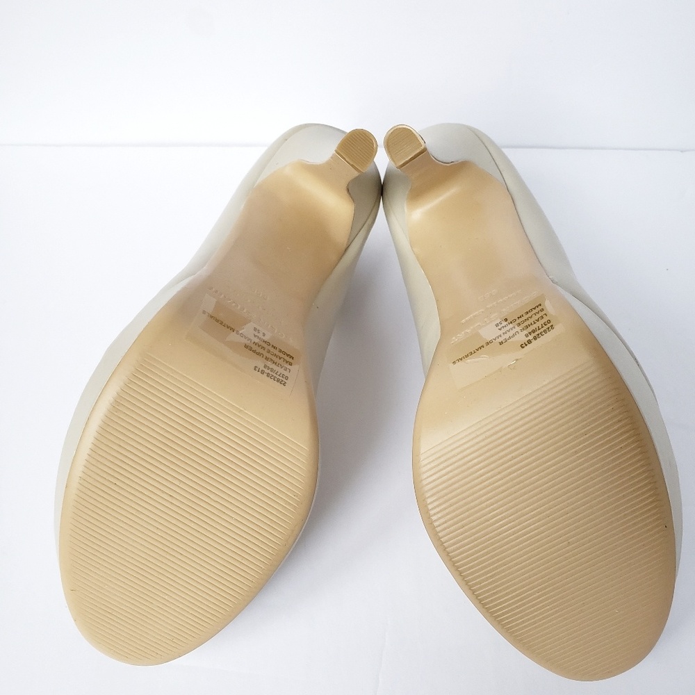 *New Colin Stuart Leather Peep Toe Heels - Picture 5 of 5